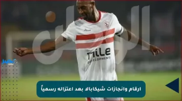 أرقام وإنجازات شيكابالا بعد اعتزاله رسمياً